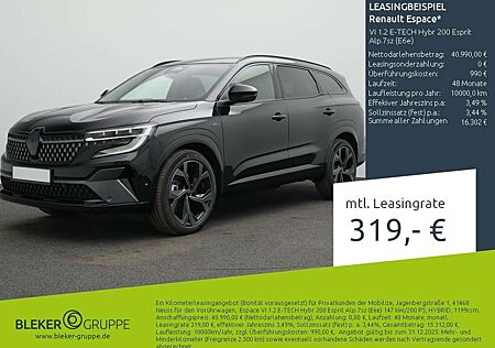 Renault Espace VI 1.2 E-TECH Hybr 200 Esprit Alp.7sz (E6e)