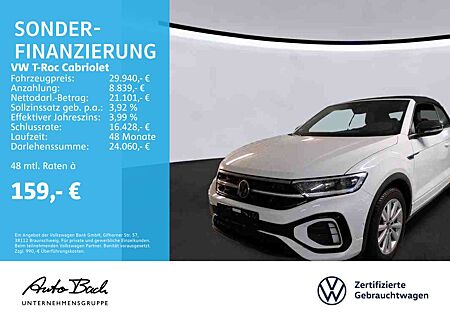 VW T-Roc Volkswagen 1.5 TSI DSG R-Line Black Style,
