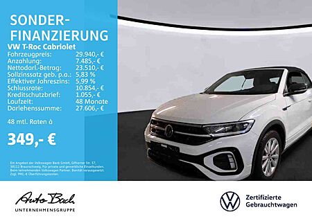 VW T-Roc Volkswagen 1.5 TSI DSG R-Line Black Style,