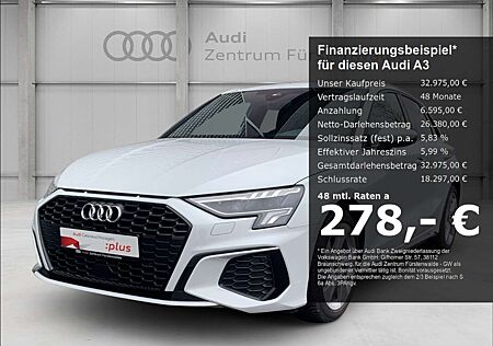 Audi A3 Sportback 35 TFSI S tronic S line Navi Digitales C