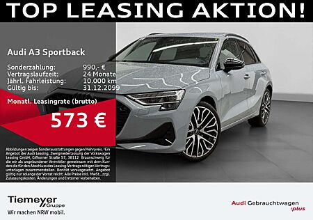 Audi A3 35 TDI S LINE LM19 SONOS LED NAVI