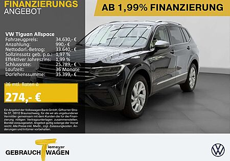 VW Tiguan Allspace Volkswagen 2.0 TDI DSG LIFE AHK 7-SITZE KAM