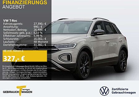 VW T-Roc Volkswagen 1.5 TSI DSG BLACKSTYLE LM18 NAVI ASSIST KA