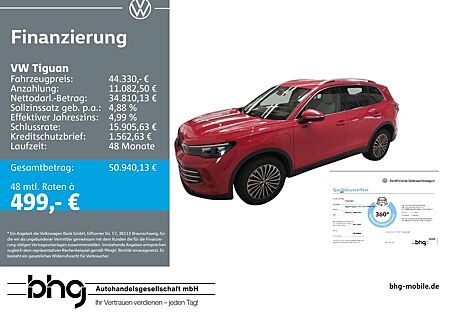 VW Tiguan Volkswagen 1.5 eHybrid DSG Elegance PHEV AHK Trailer