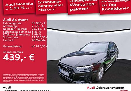 Audi A4 40 TFSI S-TRO*S-LINE EDITION*MATRIX*NAV