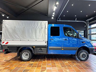 Mercedes-Benz Sprinter 519 4X4 V6 DOKA UNTERSETZUNG AHK-3,5T KLIMA STANDH