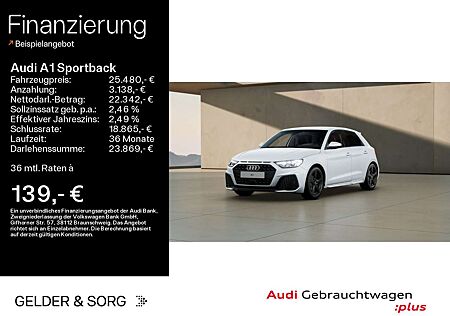 Audi A1 25 TFSI S line LED*OptikSchwarz*