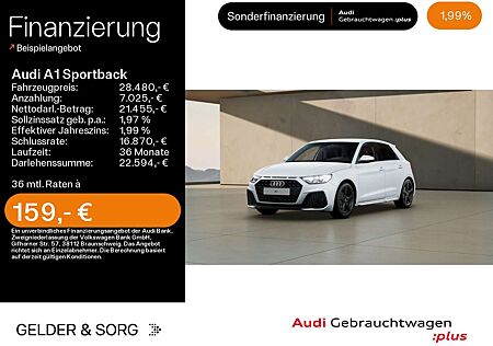 Audi A1 25 TFSI S line LED*OptikSchwarz*