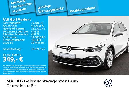 VW Golf Variant gebraucht kaufen VW Golf Variant Volkswagen Golf VIII Variant Alltrack 2.0 TDI 4Mot. AHK Nav