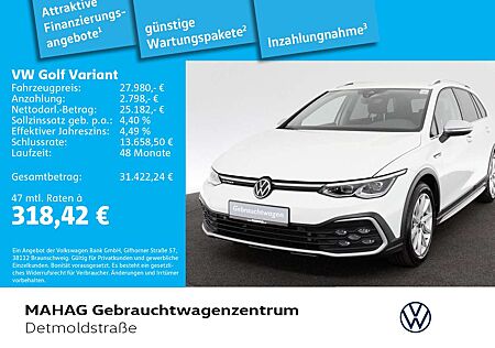 VW Golf Variant Volkswagen Golf VIII Variant Alltrack 2.0 TDI 4Mot. AHK Nav