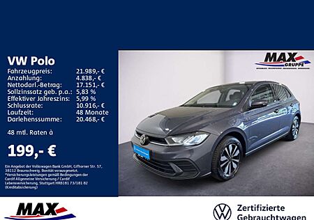 VW Polo Volkswagen 1.0 TSI DSG MOVE LED+ACC+IQ.DRIVE+NAVI+VCP+
