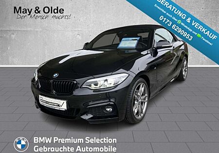 BMW 220 i Cabrio M Sport Navi Memory Sitze H&K LED PDC vo