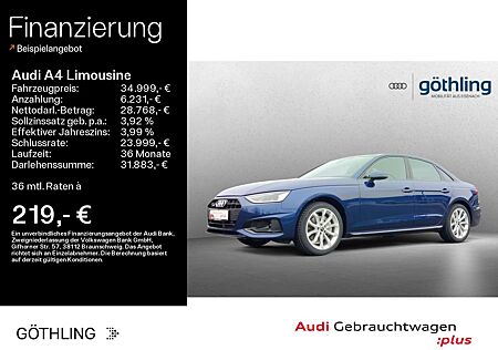 Audi A4 40 TDI quattro *LED*Navi+*Kam*Optik