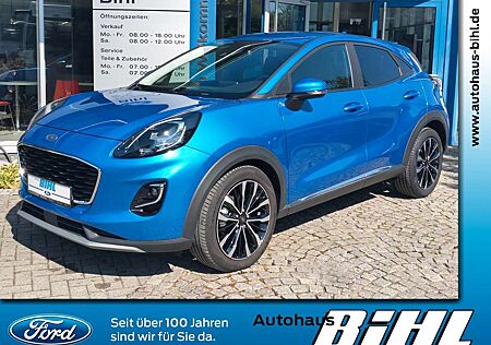 Ford Puma Titanium X Navi Winterpaket Leder-Stoff 1.H