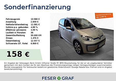 VW Up Volkswagen ! e-! "Max" 61 kW 32,3 kWh Anschlussgarantie