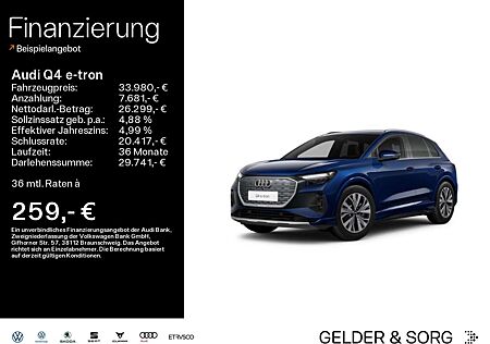 Audi Q4 e-tron 40 Int. S line*RFK*ACC*Navi*SZH