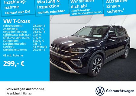VW T-Cross Volkswagen 1.0 TSI DSG Style Navi IQ.Light DAB+ Fro