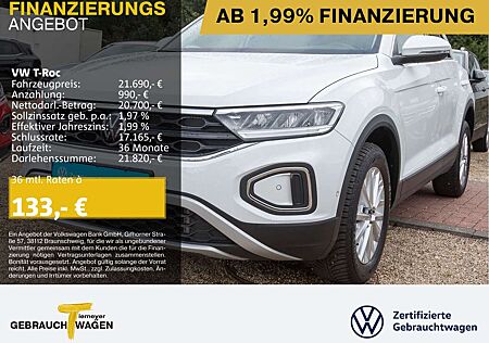 VW T-Roc Volkswagen 1.0 TSI LIFE NAVI LED PDC+ SITZH