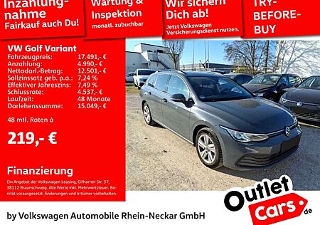 VW Golf Variant Volkswagen Golf VIII Variant 2.0 TDI Life Gar.2026 Navi LED