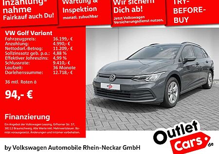 VW Golf Variant Volkswagen Golf VIII Variant 2.0 TDI Life Gar.2026 Navi LED