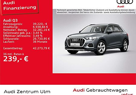 Audi Q3 advanced 35 TFSI AHK LED NAVI VIRT. 5J.GAR.