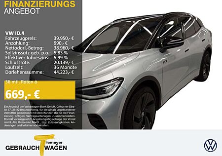 VW ID.4 Volkswagen GTX 4M LM21 PANO NAVI AHK 360