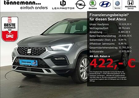 Seat Ateca XPERIENCE DSG+NAVI+ACC+KEYLESS+RÜCKFAHRKAMERA+SITZ