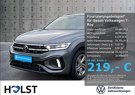 VW T-Roc Volkswagen 2.0TDI DSG R-Line AHK Navi RüFaKa GJR Massage