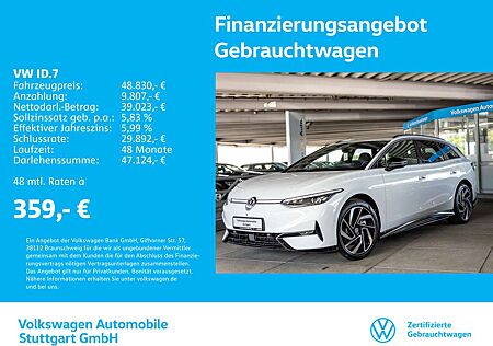 VW ID.7 Volkswagen Tourer Navi Kamera LED AHK ACC SHZ