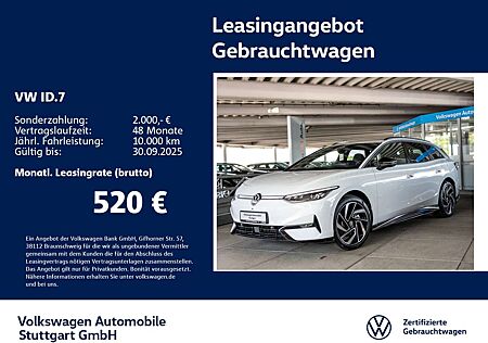 VW ID.7 Volkswagen Tourer Navi Kamera LED AHK ACC SHZ