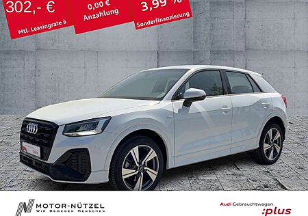 Audi Q2 40 TFSI QU S-TR S-LINE LED+NAVI+RFK+ACC+LEDER