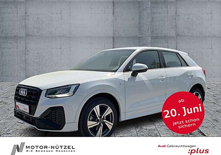 Audi Q2 40 TFSI QU S-TR S-LINE LED+NAVI+RFK+ACC+LEDER