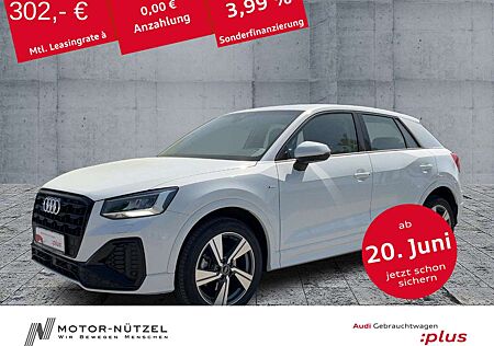 Audi Q2 40 TFSI QU S-TR S-LINE LED+NAVI+RFK+ACC+LEDER