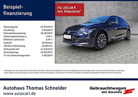 VW Golf Volkswagen VIII Life Active 1.5eTSI DSG Navi/ACC/Matrix/HUD
