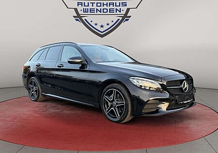 Mercedes-Benz C 200 d T 9G-Tronic AMG Navi/Leder/Temp/Pano/AHK