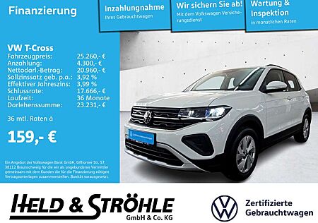 VW T-Cross Volkswagen Life 1.0 TSI DSG AHK LED NAV PDC SHZ APP