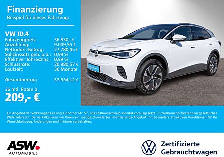 VW ID.4 Volkswagen Pure Performance LED NAV ACC WÄRMEPUMPE AHK