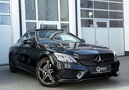 Mercedes-Benz C 250 9G AMG 4Matic *ALL BLACK*PANO*360°KAM*MEMO