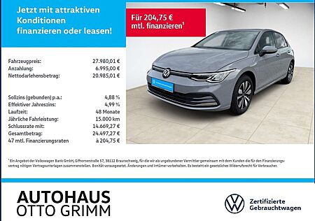 VW Golf Volkswagen VIII 2.0 TDI Move DSG LED Standhzg.
