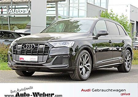 Audi Q7 55TFSI qu S LINE BLACK PANO AHK HuD 360° LUFT