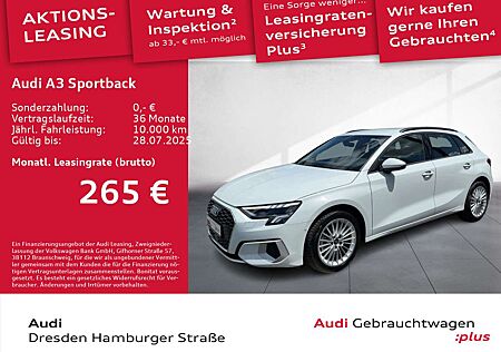Audi A3 30 TDI Advanced LED Navi S tronic