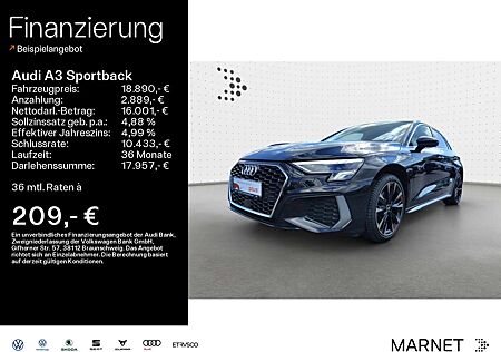 Audi A3 30 TFSI S line*Navi*LED*Alu*PDC*Vir