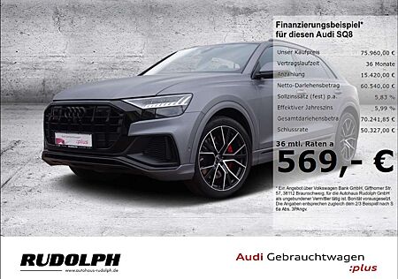 Audi SQ8 4.0 TFSI MATRIX StandHZG PANO 360 B&O LEDER