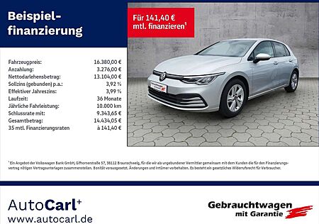 VW Golf Volkswagen VIII Life 1.5 TSI NAV/L+S/ACC/SHZ/LED KLIMA LED N