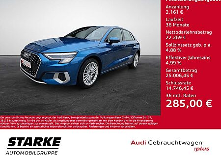 Audi A3 Sportback 40 TFSI e S tronic Advanced ACC Matri...