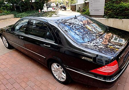 Mercedes-Benz S 500 lang Limousine, Bi-Xenon, schwarz 2000