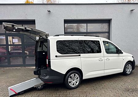 VW Caddy Volkswagen Maxi Standhz Behindertengerecht Rollstuhlrampe 5+1