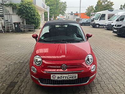 Fiat 500C Red