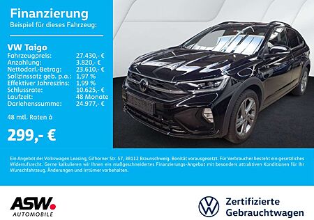 VW Taigo Volkswagen R-Line 1,5 TSI DSG LED NAVI RFK ACC SHZ VC