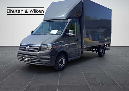 VW Crafter Volkswagen 35+KOFFER+LADEBORDWAND+SCHIEBEPLANE+